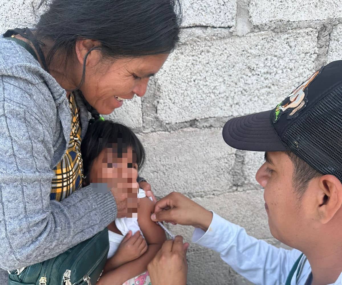 Chiapas redobla acciones de vigilancia epidemiológica y vacunación ante casos de sarampión