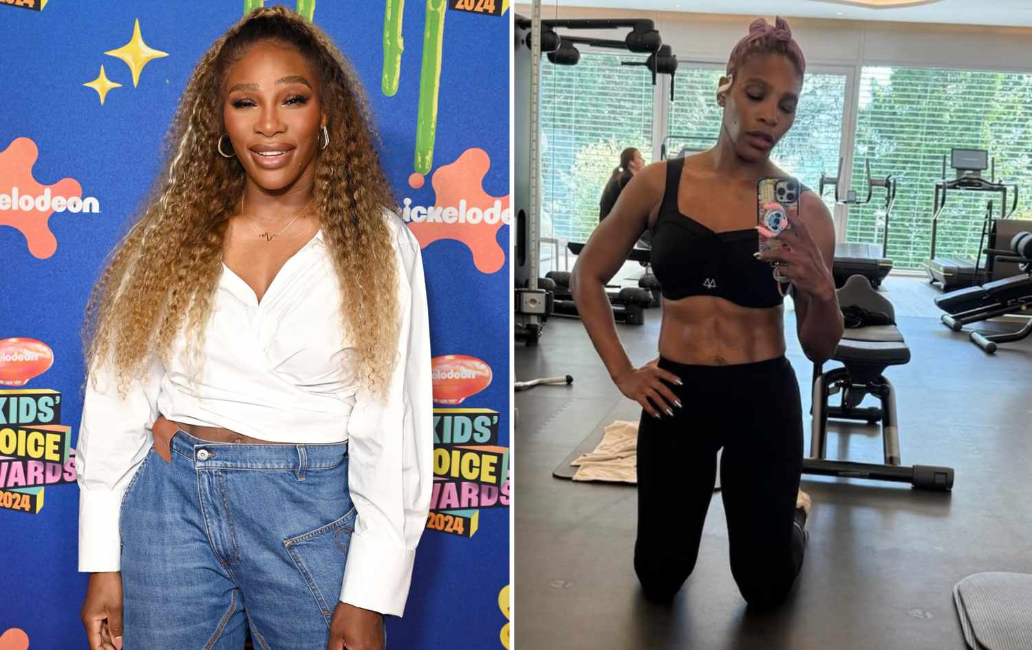 Serena Williams luce un cambio físico; bajó 14 kilos