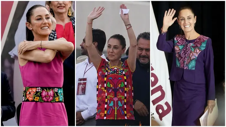 claudia sheinbaum imagen y estilo presidencia de mexico fotos