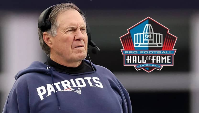 Bill Belichick, el coach más ganador de NFL, no entrará al Salón de la Fama en su primer año