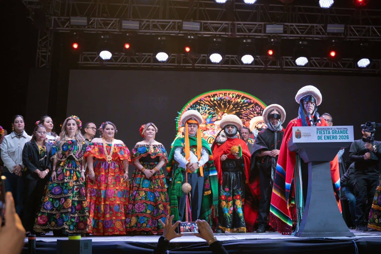 Eduardo Ramírez refrenda el orgullo y la identidad de Chiapas en la Fiesta Grande de Chiapa de Corzo