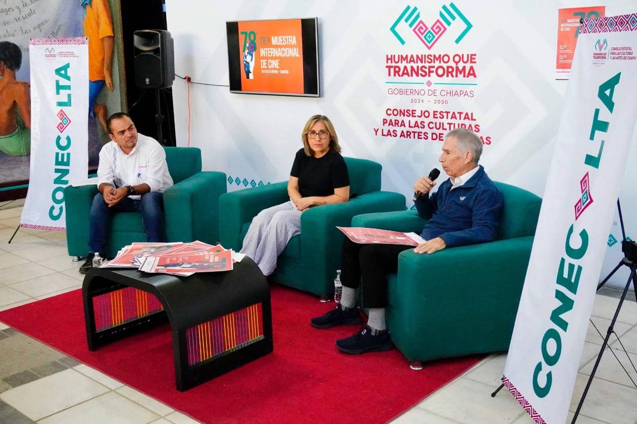 Coneculta y La Muestra es Nuestra traen a Chiapas la 78ª Muestra Internacional de Cine de la Cineteca Nacional