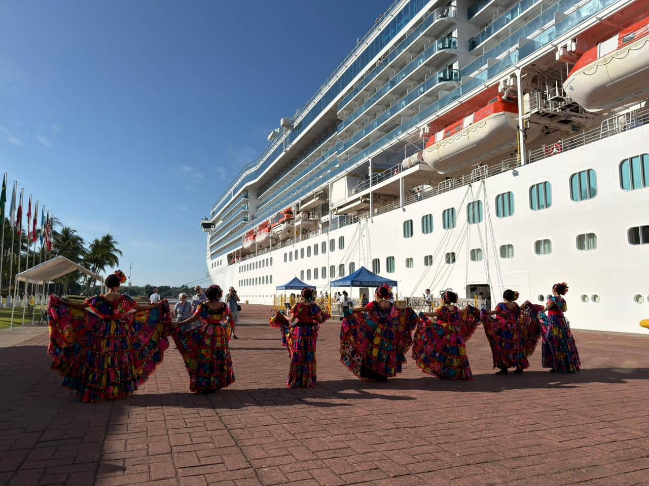 Puerto Chiapas recibe el segundo crucero del 2026