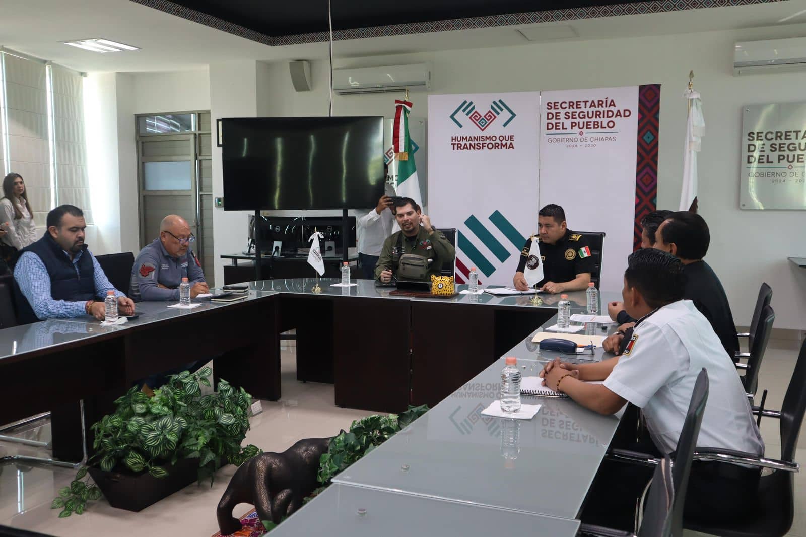 Refuerza SSP despliegue operativo en la Fiesta Grande de Chiapa de Corzo