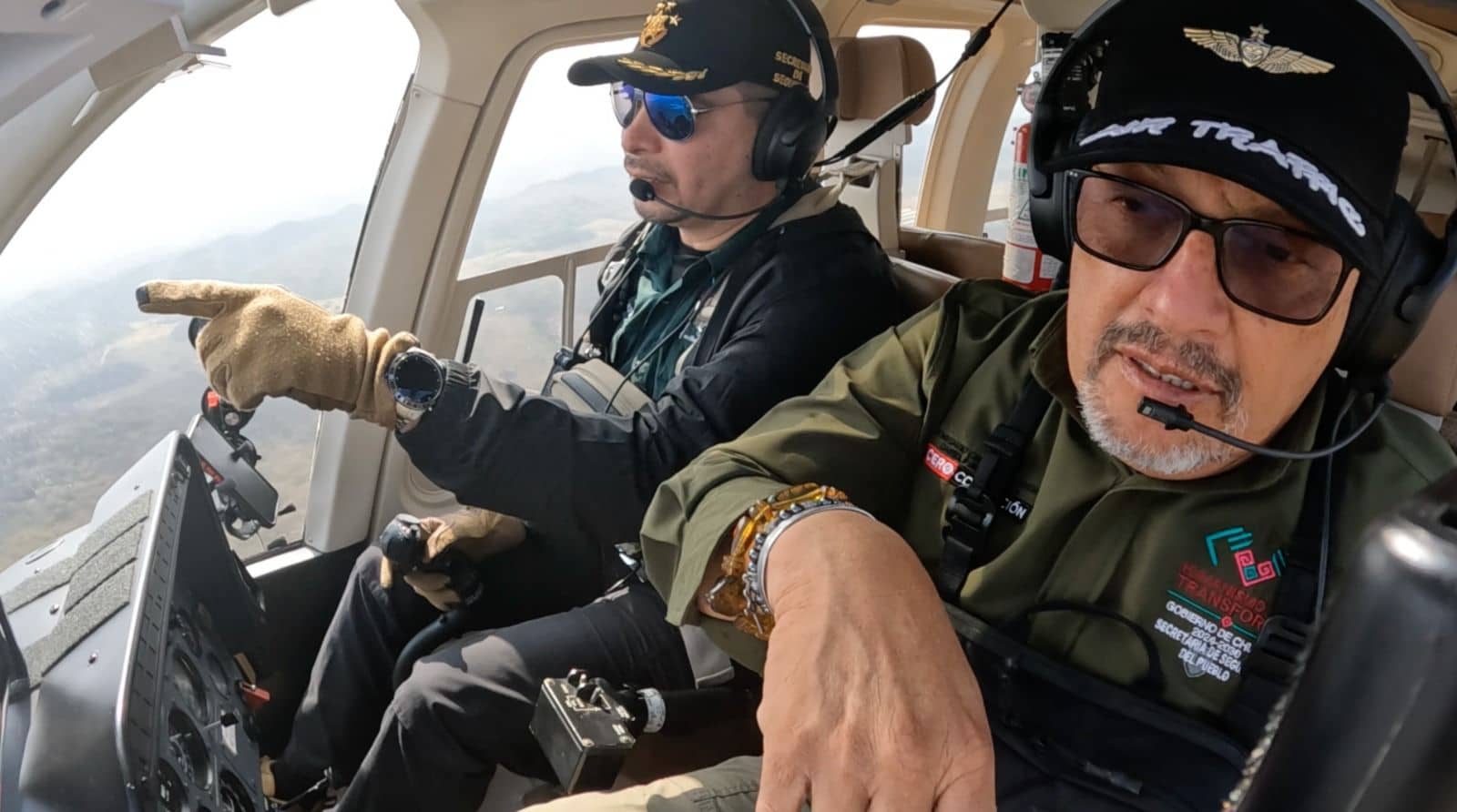 Refuerza SSP vigilancia aérea en Ocozocoautla de Espinosa