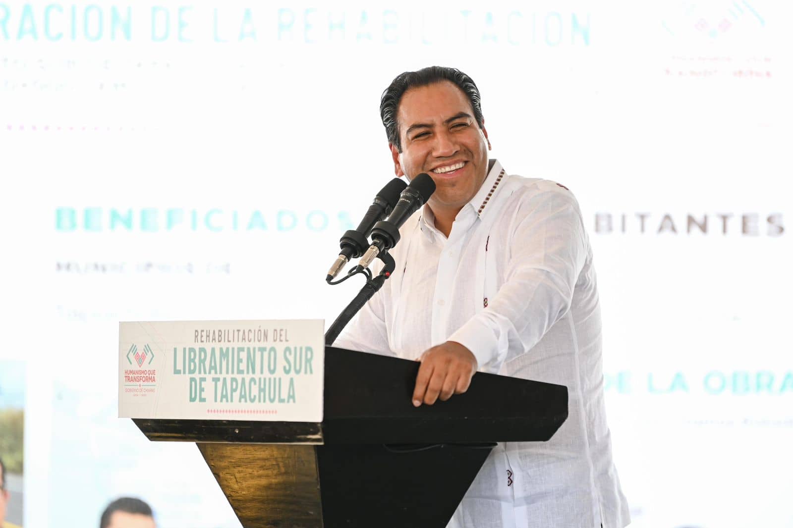 Eduardo Ramírez inaugura la rehabilitación del Libramiento Sur de Tapachula