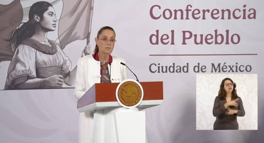 Sheinbaum lee posicionamiento en la mañanera sobre intervención de EU en Venezuela; 