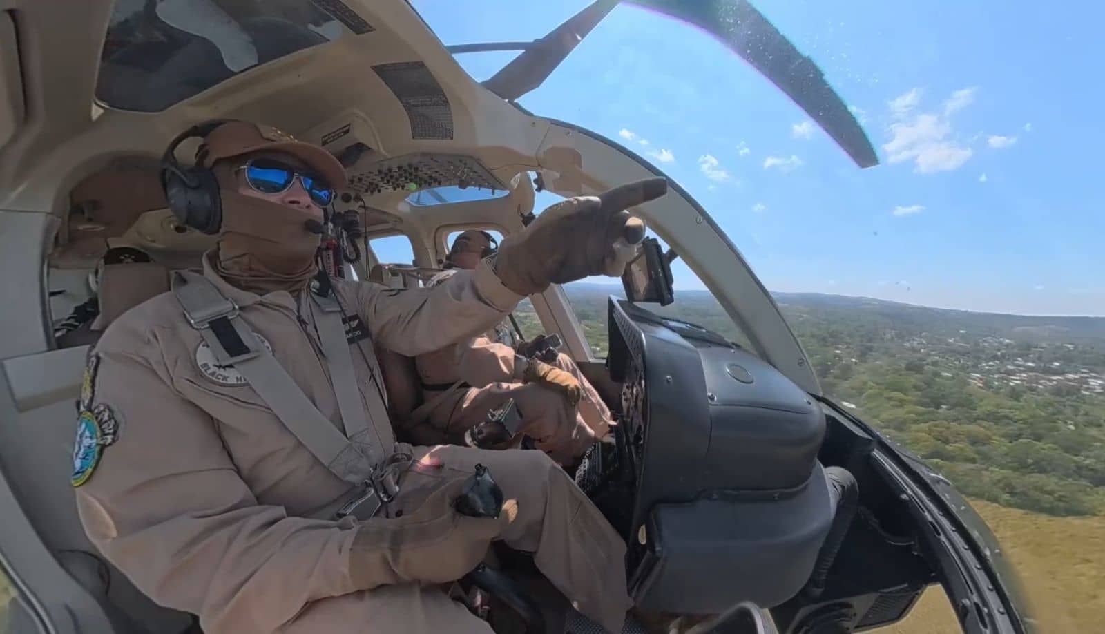 Fortalece SSP la seguridad mediante operativos terrestres y aéreos en Chiapas