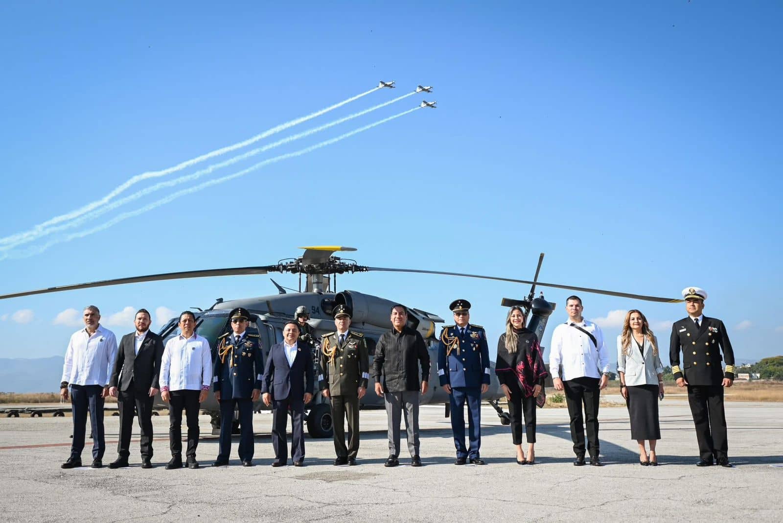 Eduardo Ramírez reconoce la labor de la Fuerza Aérea Mexicana en su CXI aniversario