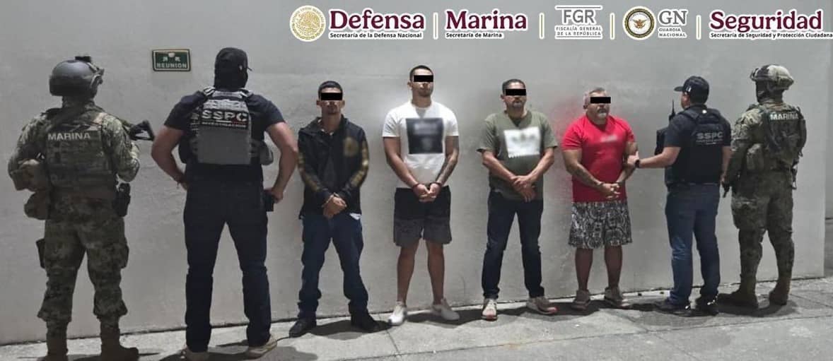 Recapturan a cuatro reos fugados del penal de Puerto Vallarta; operativo fue encabezado por SEMAR