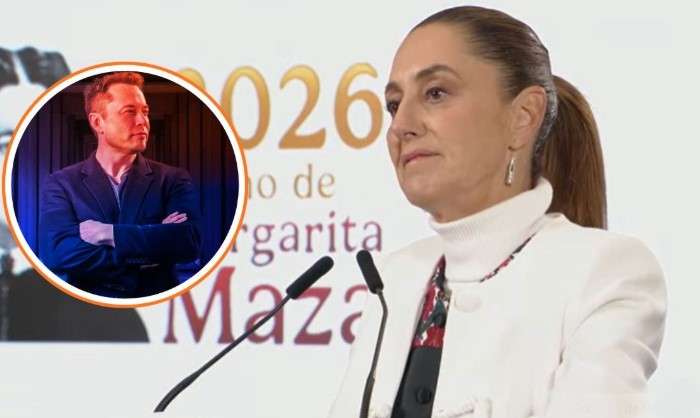 “Como político es muy buen empresario”: Sheinbaum a Elon Musk tras críticas