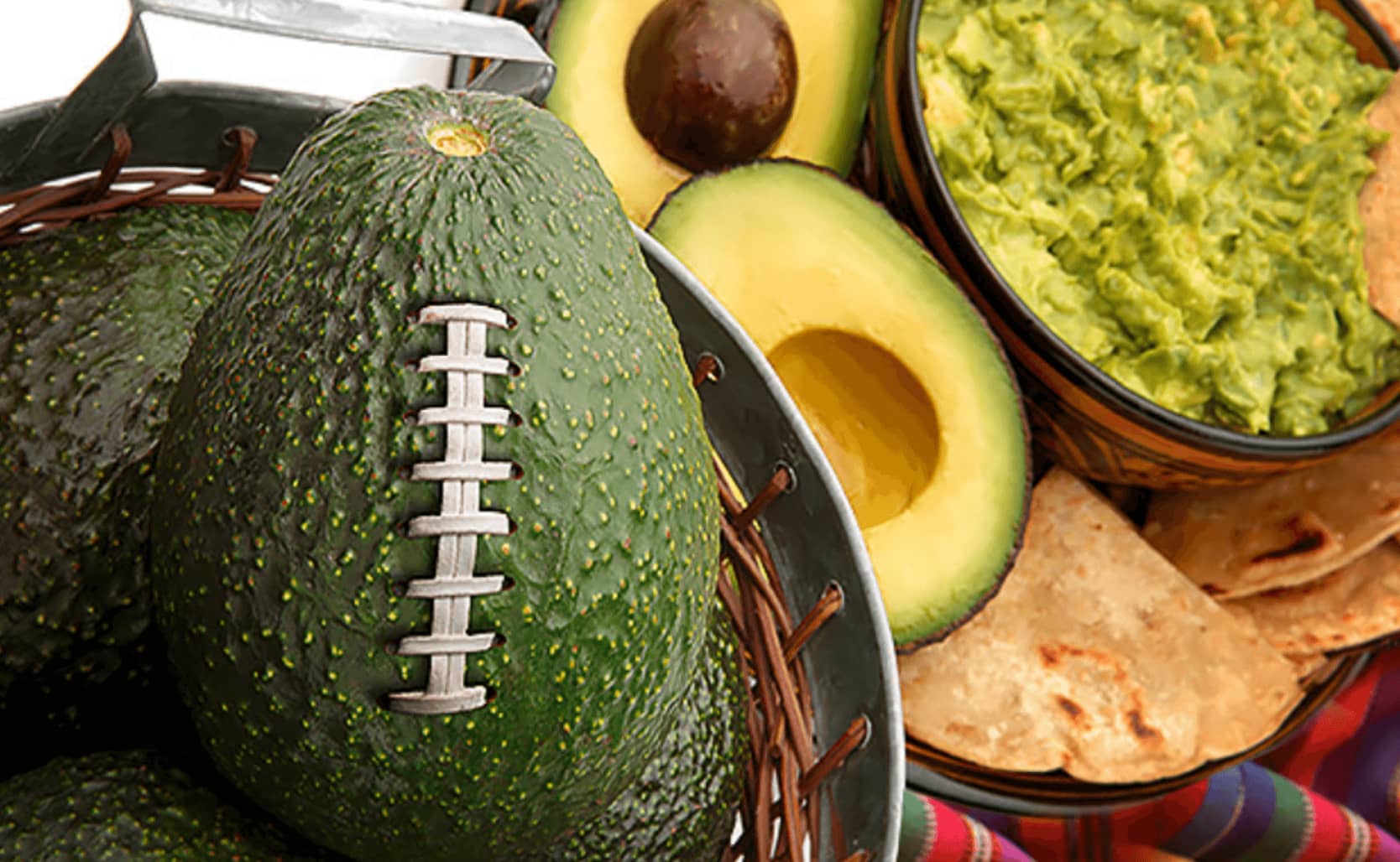 Los aguacateros mexicanos anotan en el Super Bowl