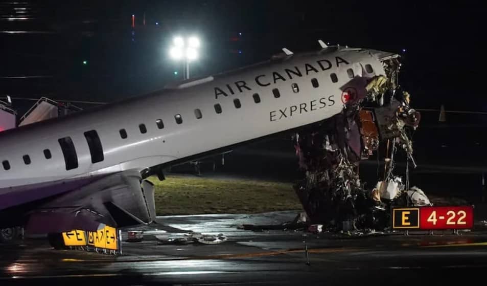 Air Canada expresa su consternación por el accidente mortal de uno de sus aviones en EEUU