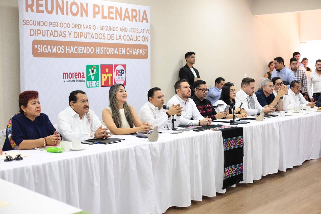 En unidad, partidos evalúan avances de la Agenda Parlamentaria