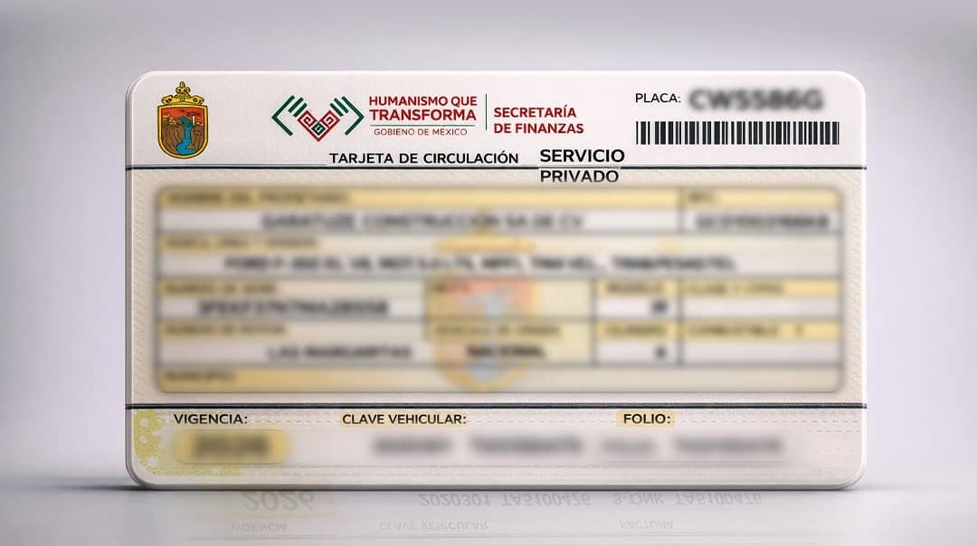 Hacia la vanguardia digital: Secretaría de Finanzas moderniza la tarjeta de circulación