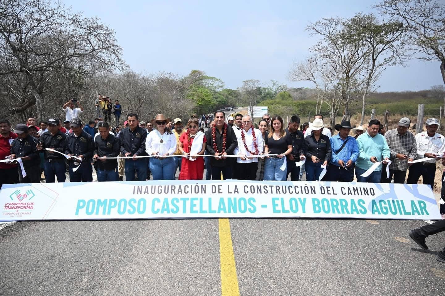 Eduardo Ramírez fortalece infraestructura carretera en Cintalapa, Jiquipilas y Ocozocoautla