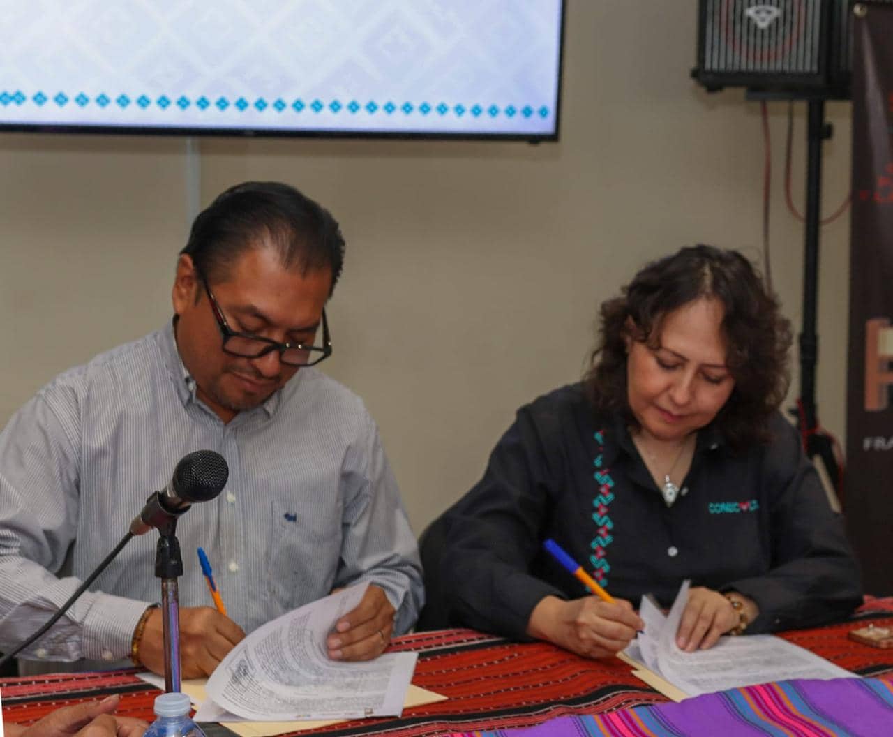 Coneculta y Tila firman convenio por la prosperidad cultural compartida