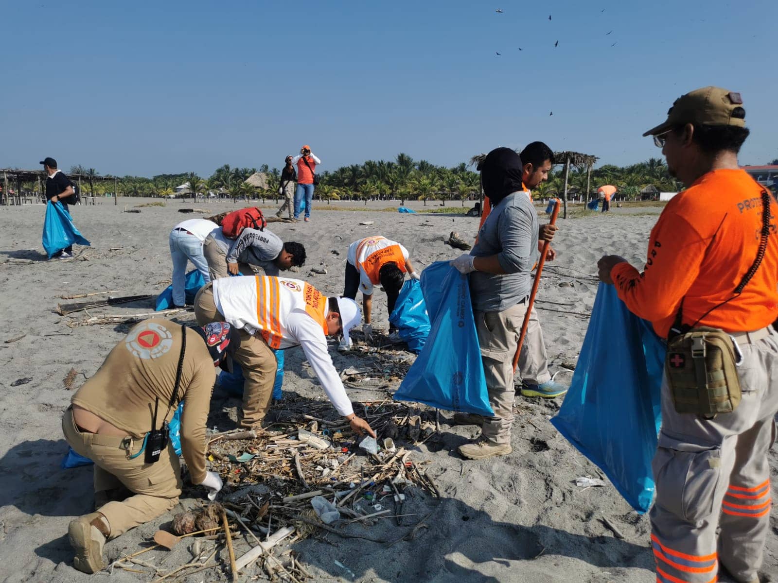 Protección Civil Chiapas realizará Segunda Jornada Estatal de Limpieza de Playas “Marea Preventiva”
