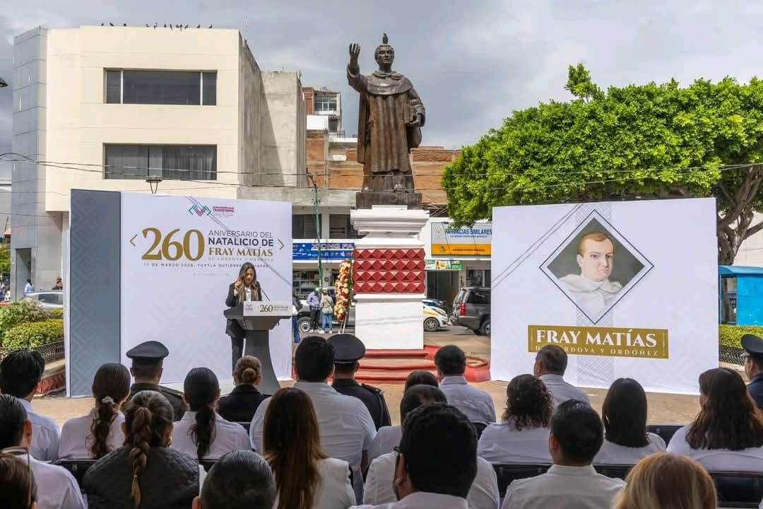Reconoce Alejandra Gómez Mendoza legado de Fray Matías de Córdova y Ordóñez