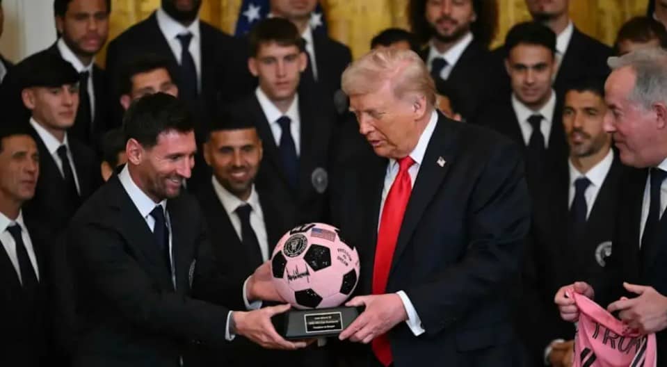Cómo Messi enamoró a Donald Trump de la manera en que Cristiano Ronaldo no pudo