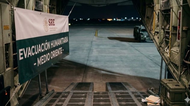 SRE evacúa a 321 mexicanos de Medio Oriente
