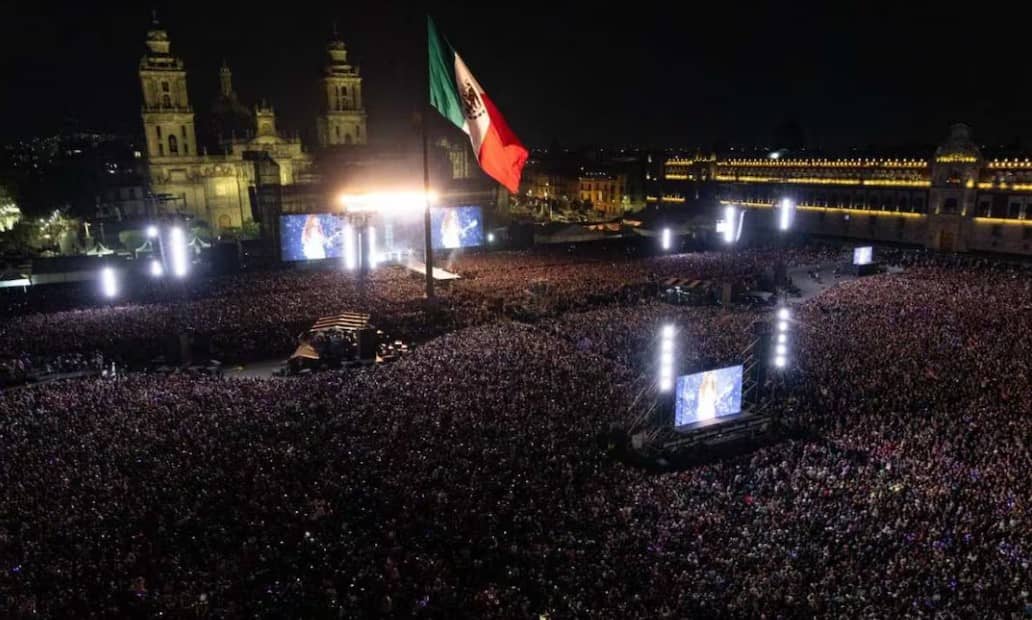 Shakira impone nuevo récord de asistencia en el Zócalo: “Hoy, aquí y siempre, somos uno”