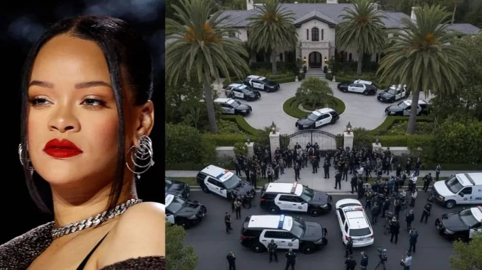 Así fue la reacción de Rihanna al tiroteo en su casa de Beverly Hills