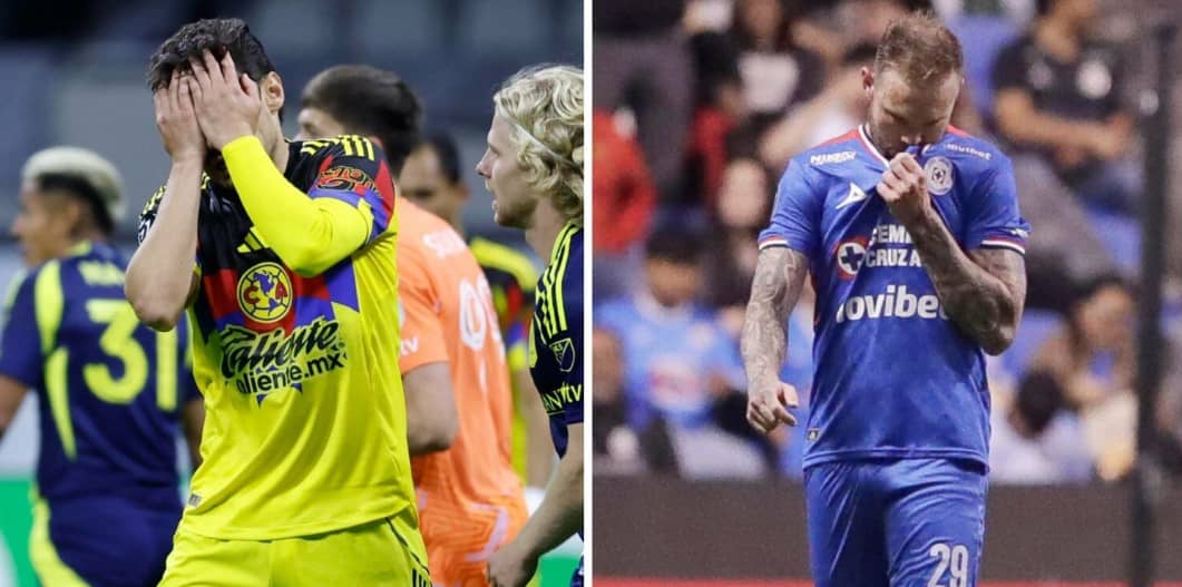 Noche negra de la Liga MX en Copa de la Campeones de la Concacaf: América y Cruz Azul, eliminados