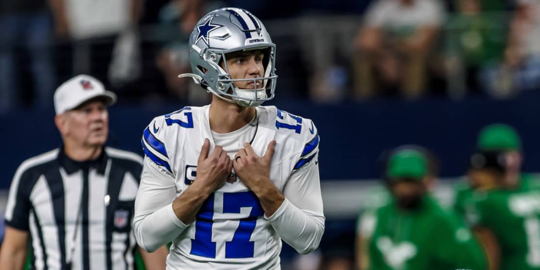 Cowboys convierten a Brandon Aubrey en pateador mejor pagado