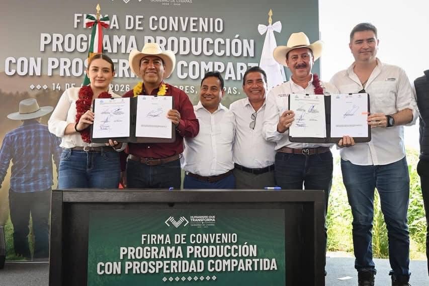 Eduardo Ramírez impulsa financiamiento para la prosperidad compartida en el campo chiapaneco