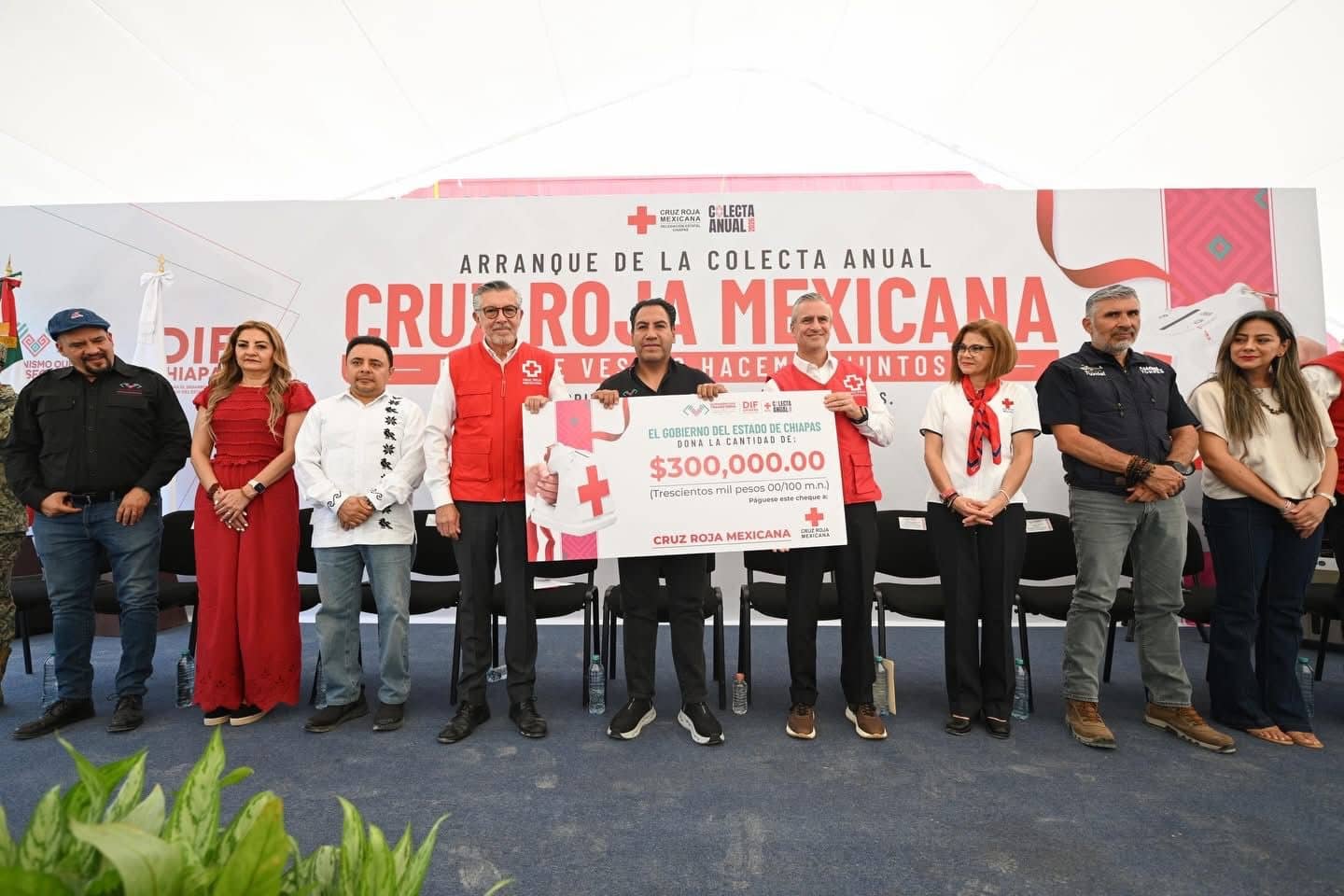 Eduardo Ramírez reconoce labor de la Cruz Roja a favor de quienes más lo necesitan