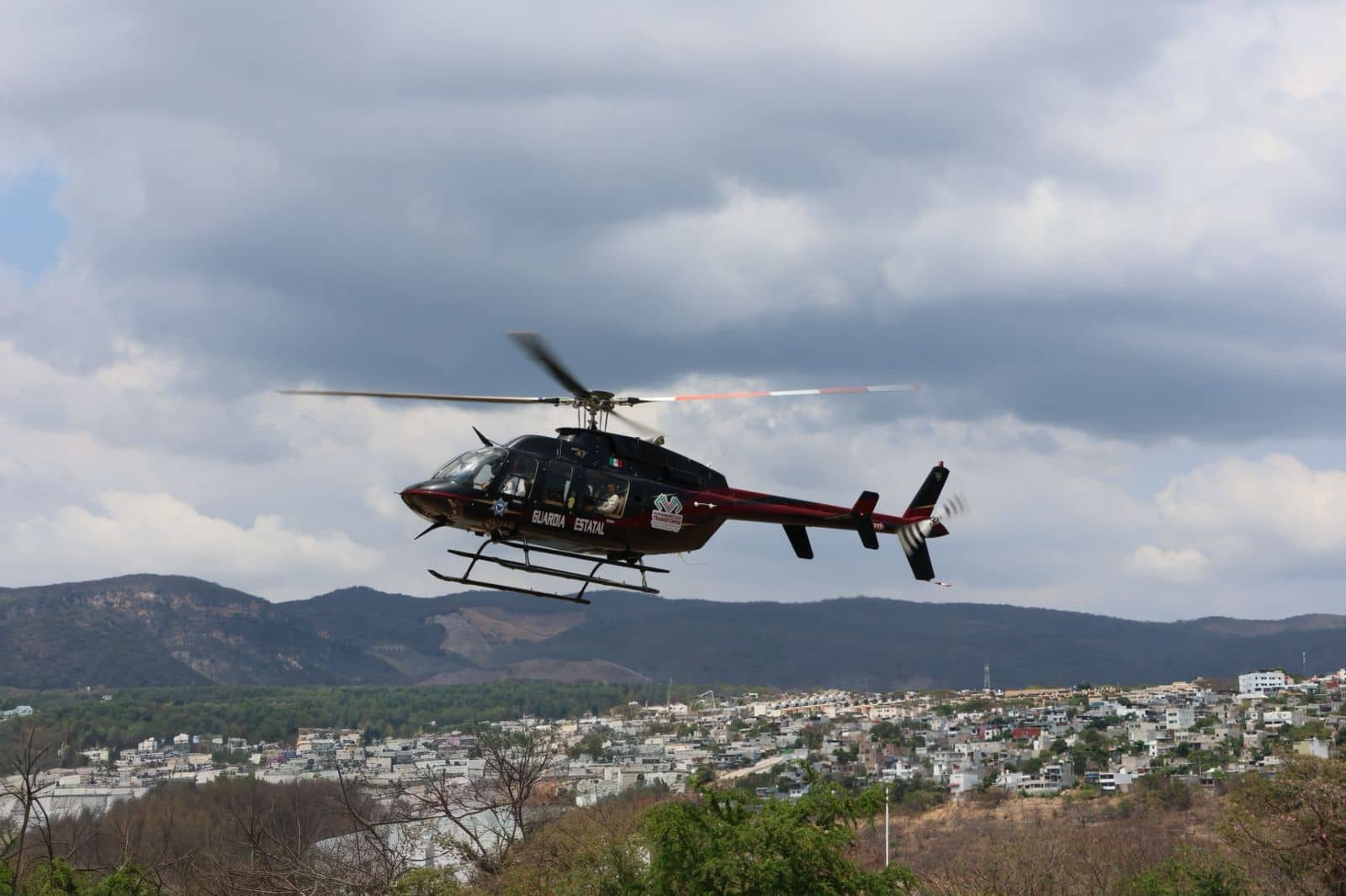Con vigilancia aérea se refuerza la seguridad en Villaflores, Cintalapa, Ocozocoautla y Jiquipilas: SSP