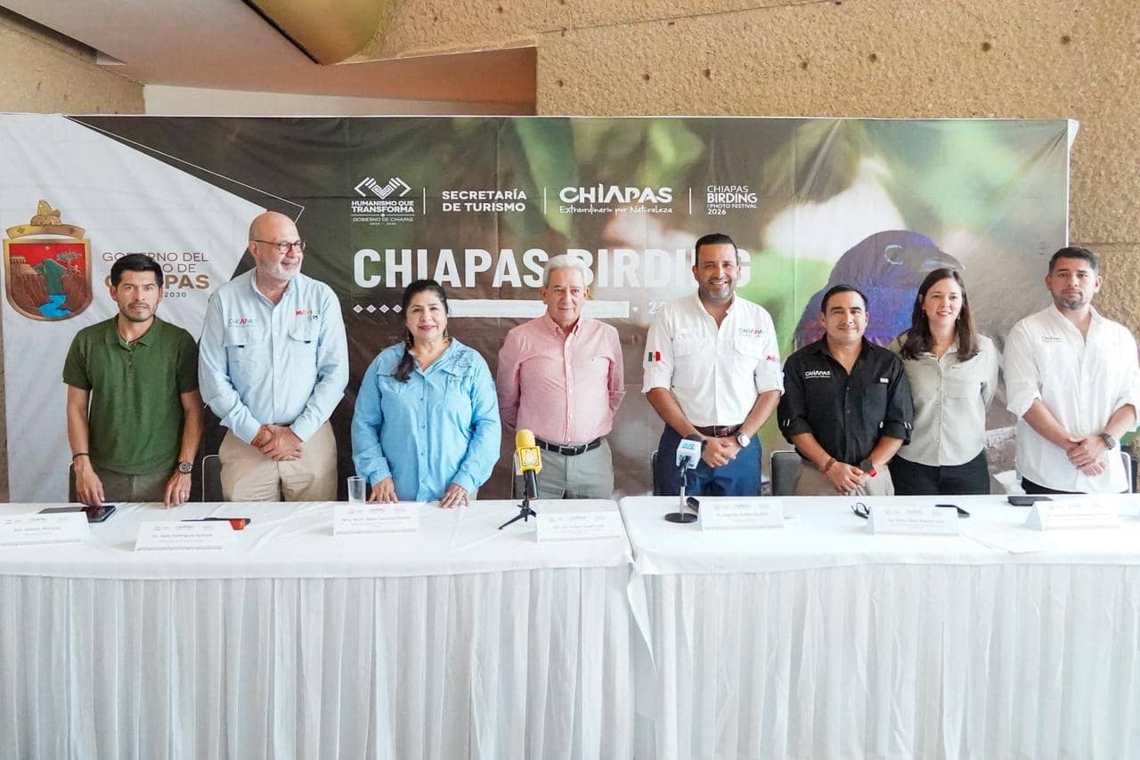 Presentan el Chiapas Birding and Photo Festival 2026