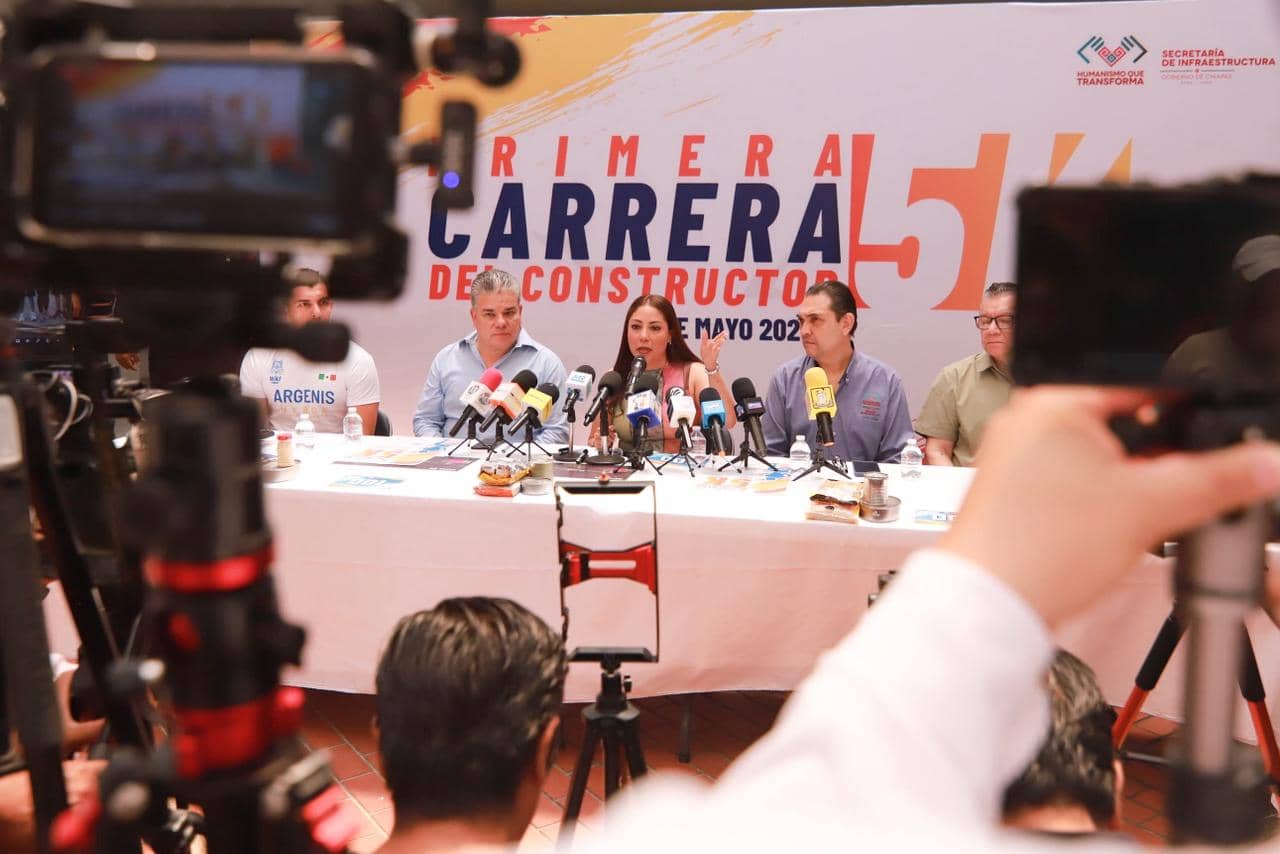 Secretaría de Infraestructura presenta la Primera Carrera del Constructor 5K, en el marco de la celebración del Día de la Santa Cruz