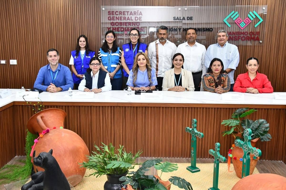 Chiapas fortalece coordinación internacional para la atención del desplazamiento interno