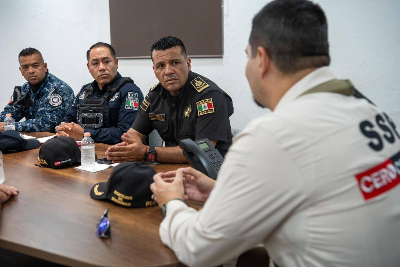 La seguridad en Tapachula se construye con coordinación y estrategia: SSP