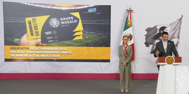 Grupo Modelo regalará 500 boletos, colocará pantallas y equipará fondas para transmitir los partidos del Mundial 2026