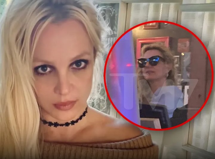 Britney Spears ladra, grita y blande un cuchillo en un restaurante de Los Ángeles tras su rehabilitación