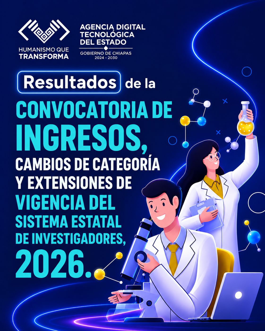 Jovani Salazar destaca crecimiento del Sistema Estatal de Investigadoras e Investigadores 2026