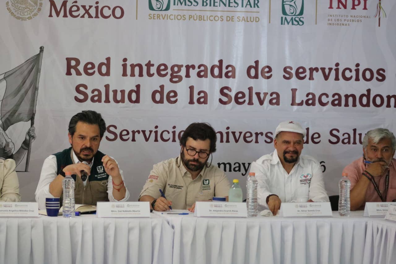 Se lanza la estrategia Red Integrada de Servicios de Salud de la Selva Lacandona