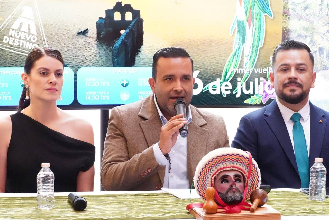 Chiapas fortalece su conectividad aérea con nueva ruta de Mexicana