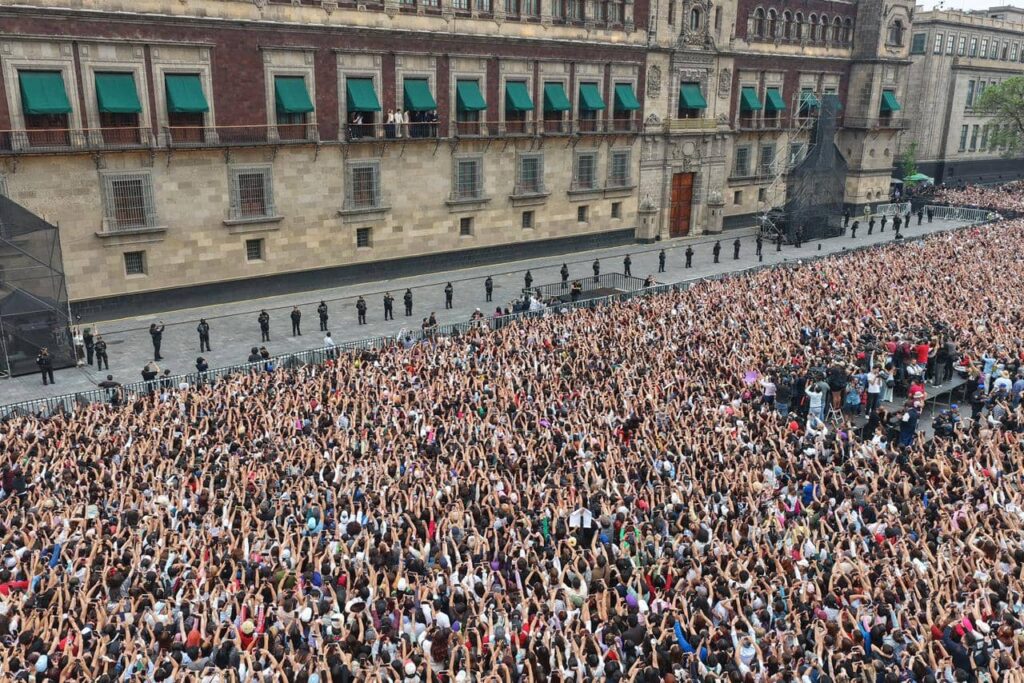 La musica y los valores unen a Mexico y Corea del Sur Presidenta Claudia Sheinbaum recibe a BTS en Palacio Nacional00008 1