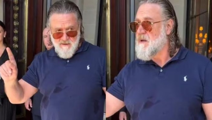 El tenso encontronazo de Russell Crowe con varios fans