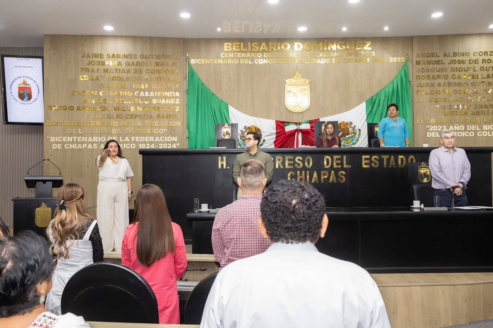 Nombra Congreso a consejera del Consejo de la Judicatura del Poder Judicial del estado de Chiapas