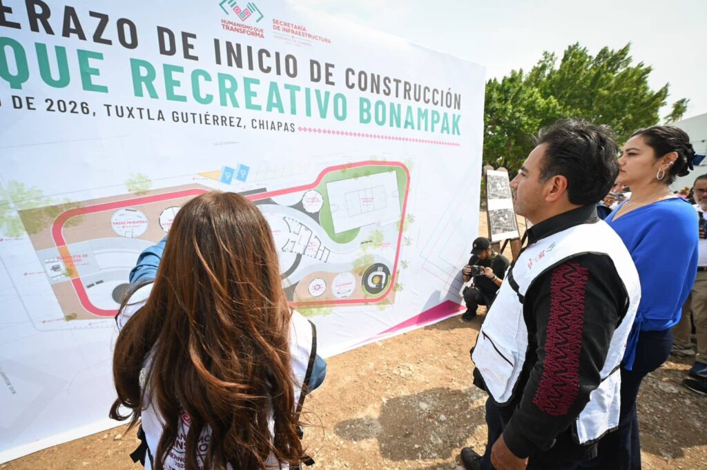 Eduardo Ramírez impulsa obras de infraestructura y rescate de espacios públicos en Tuxtla Gutiérrez 3 ERA EL JOBO PARQUE BONAMPAK1 1