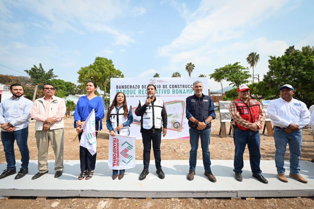 Eduardo Ramírez impulsa obras de infraestructura y rescate de espacios públicos en Tuxtla Gutiérrez 1 FOTO SEGUNDA ERA EL JOBO PARQUE BONAMPAK 1