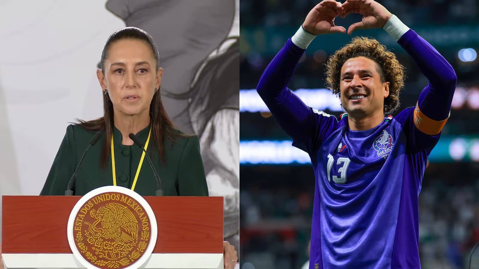 “Se merecía ese homenaje”: Sheinbaum elogia a Guillermo Ochoa y manda mensaje de apoyo al Tri