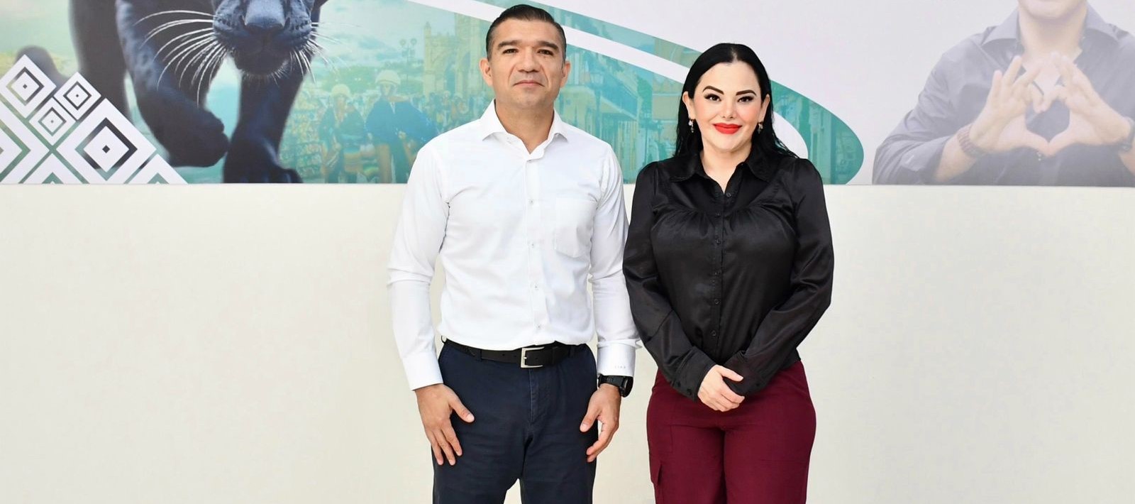 Ana Laura Romero Basurto y Luis Ignacio Avendaño Bermúdez fortalecen la coordinación institucional en favor de la transparencia y la salud