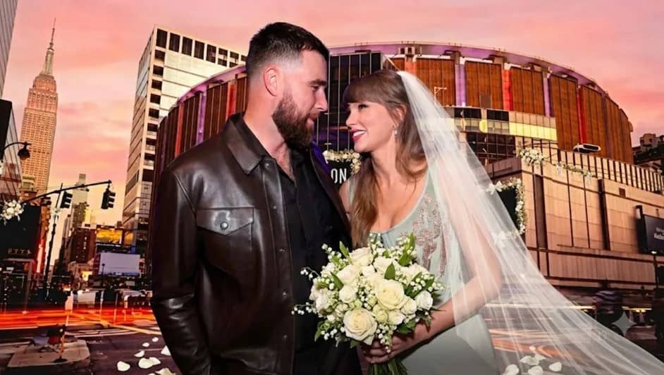 Hoy se casa Taylor Swift y Travis Kelce