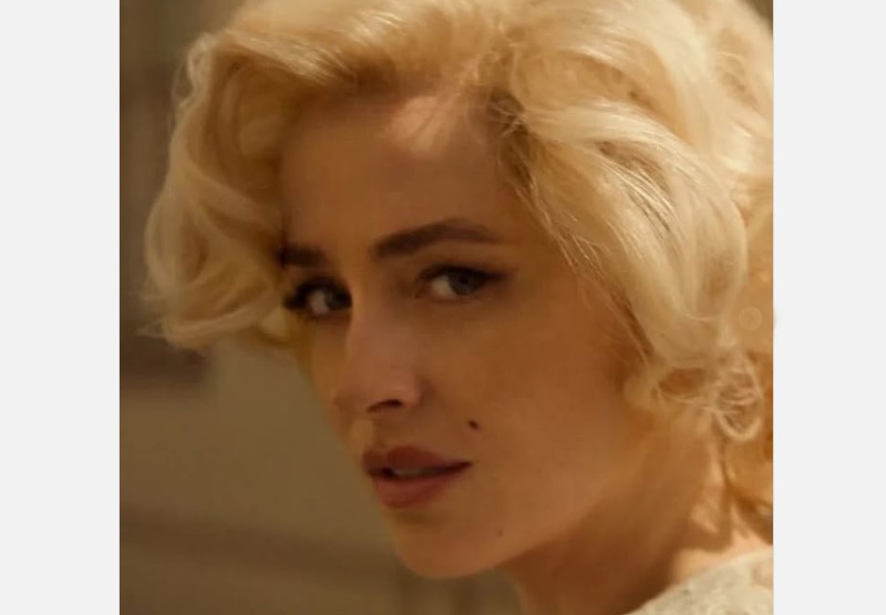 Así se ve Dakota Johnson como Marilyn Monroe para el film de Maggie Gyllenhaal